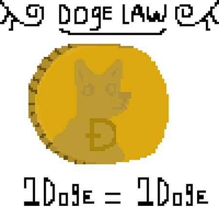 The DOGE is a parodical currency created out of a meme which is now taken more and more seriously as cryptocurrencies develop