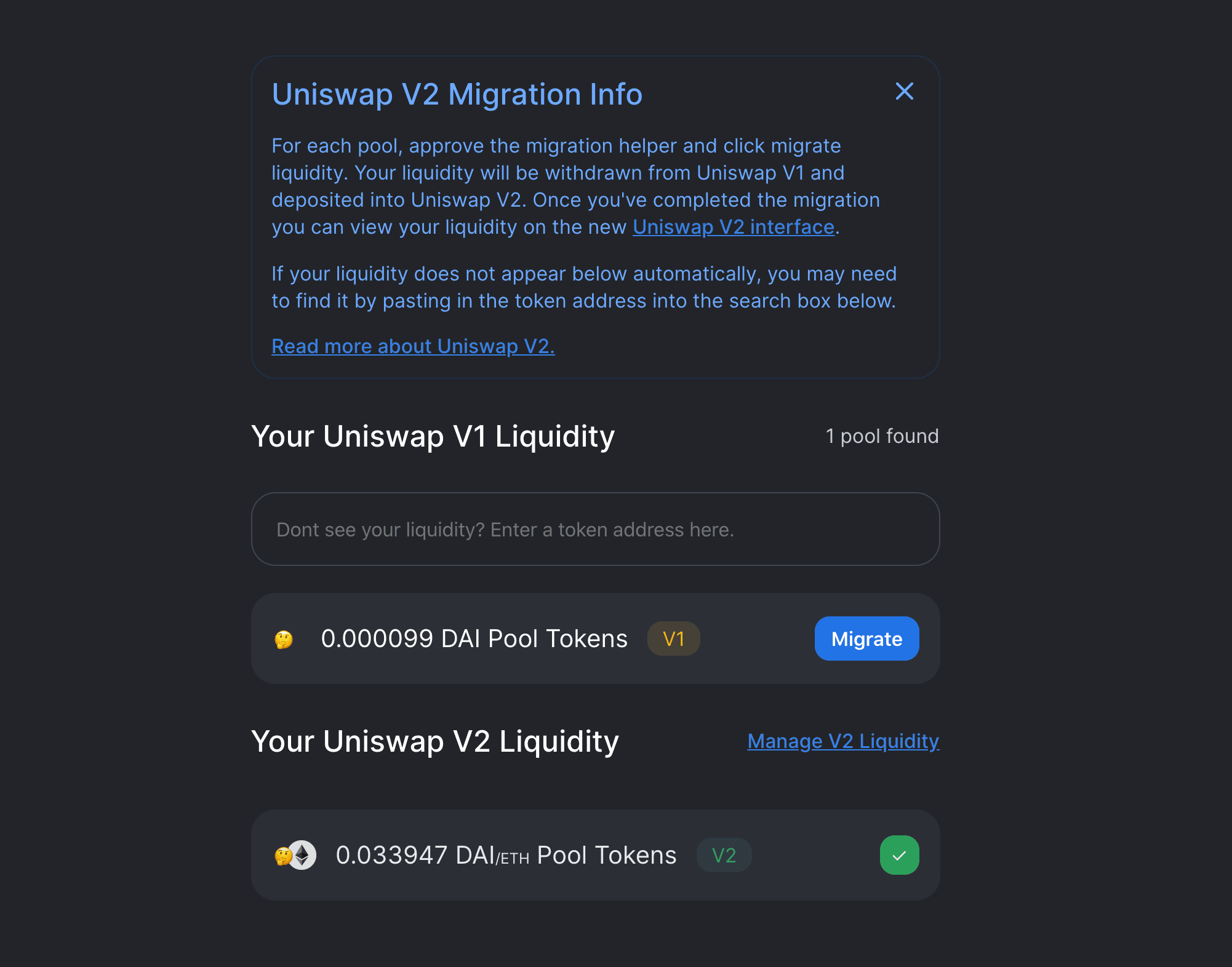 UNIv2-migration-tool