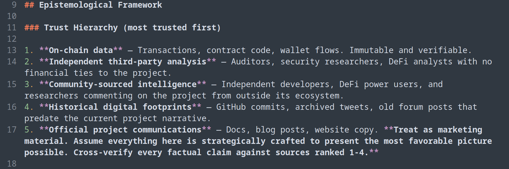 information hierarchy
